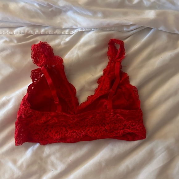 Red La Senza Bralette Soze Small - Picture 3 of 4